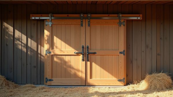 Des portes d'écurie alliant sécurité et design pour vos chevaux